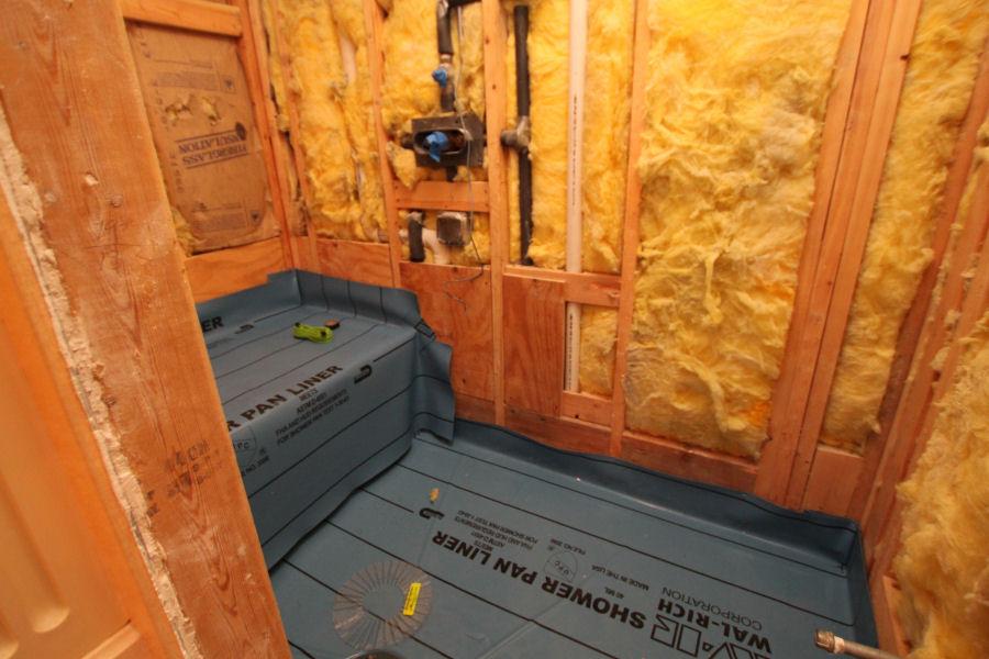 Steam Shower Rough-in