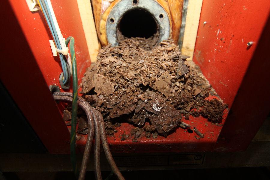 Steamist Generator with Lime Buildup HC 18