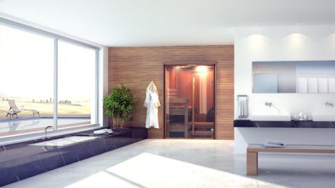 Amerec_ONYX-60X58_Designer_Saunas_1