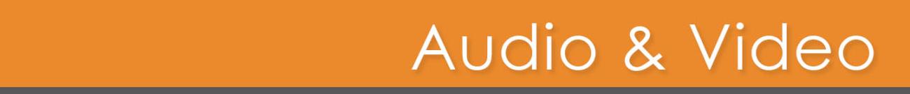 Sauna Audio and Video