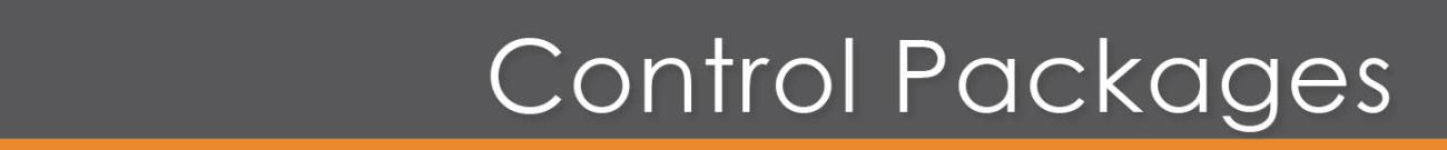 Home Steam Shower Control Packages