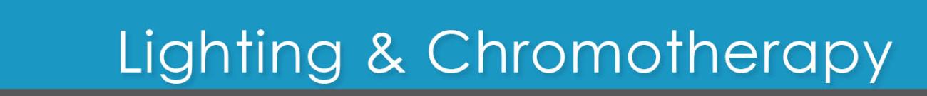 Shower Lights & Chromotherapy Lighting