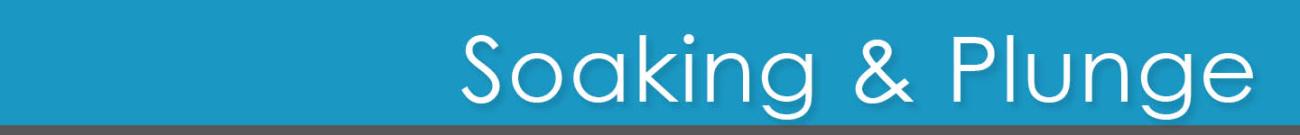 Soaking and Plunge Tubs