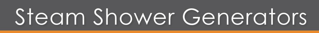 Home Steam Shower Generators