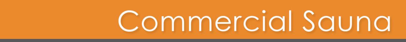 Commercial Sauna Room Products