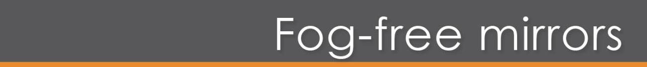 Fog-Free Mirrors